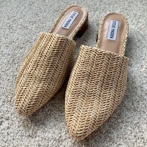 Steve Madden Raffia Mule